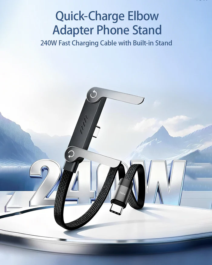 Clearance KickCable  2-in-1 Stand Charging Cable