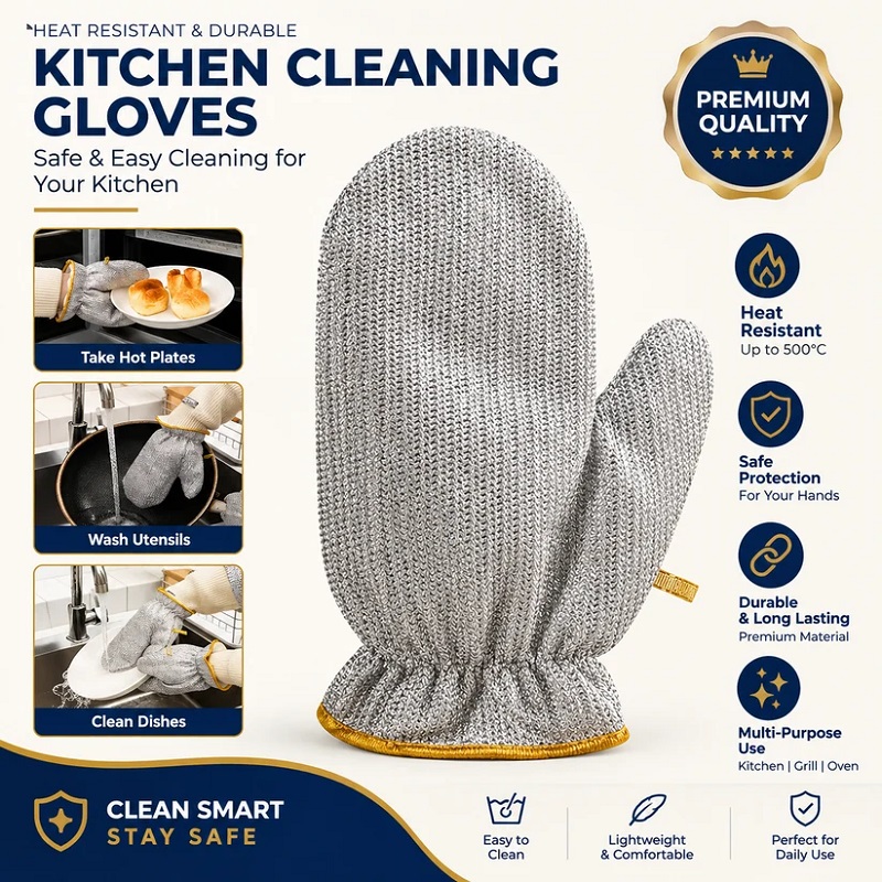 Heavy-Duty Scrubber Mitt